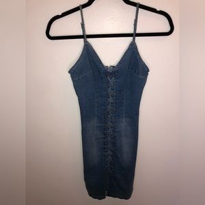 Blue Windsor denim dress (S)